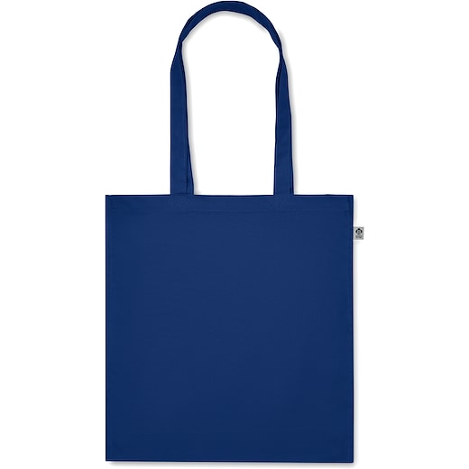 blå Bomuldspose Wicklow - medium blue