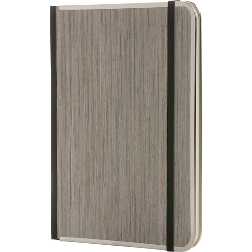 grå Skrivbok Darwin A5 - grey