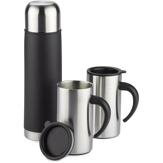 gris Bouteille thermos Essex, 50 cl - silver