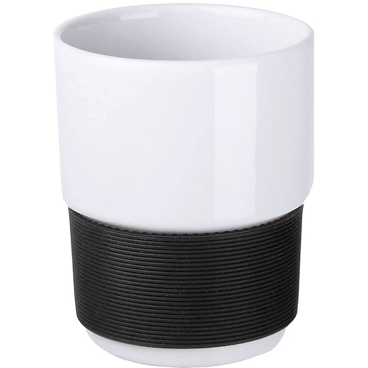 noir Mug en porcelaine Ashmore - black/ white
