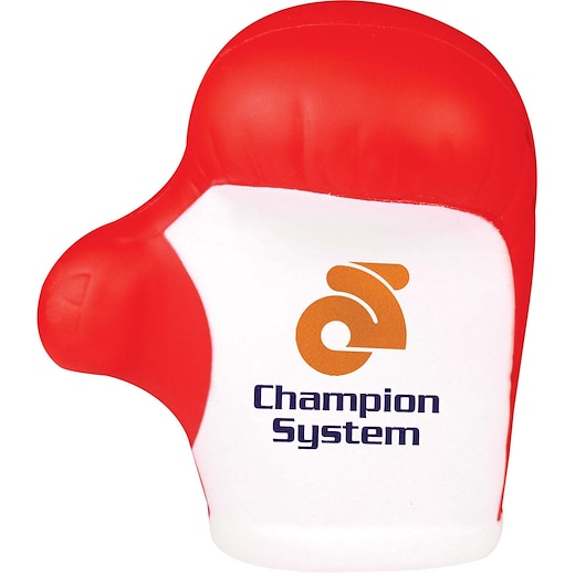 rouge Balle anti-stress Boxing Glove - rouge