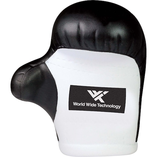 musta Stressipallo Boxing Glove - musta
