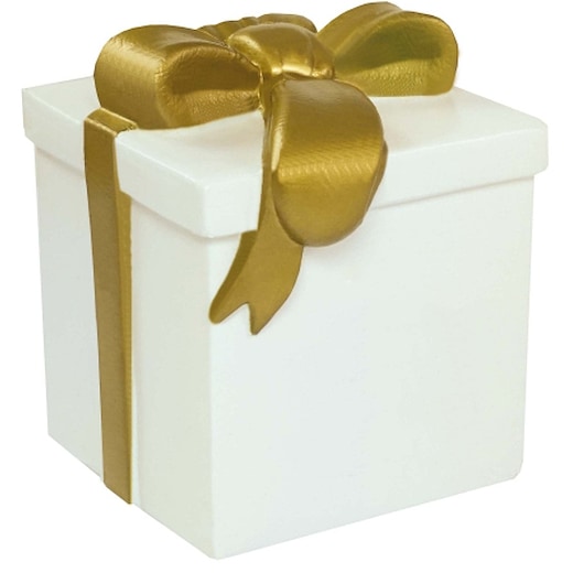 hvit Stressball Gift Box - hvit