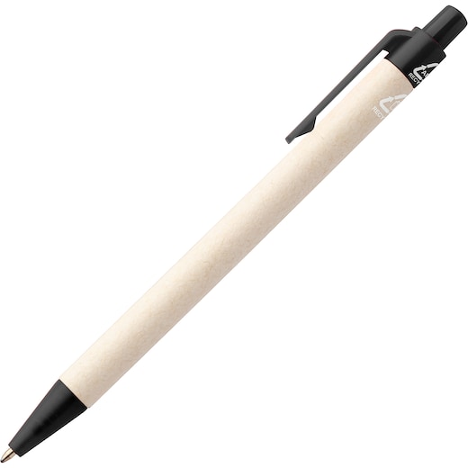 sort Reklamekuglepen Cinderford - black