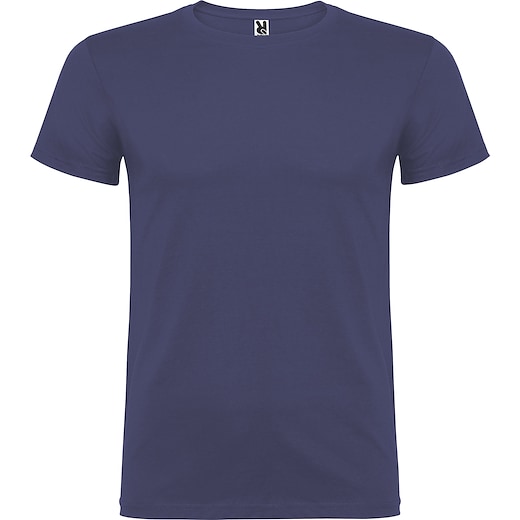 blå T-skjorte Beagle Men´s T-shirt - denim blue