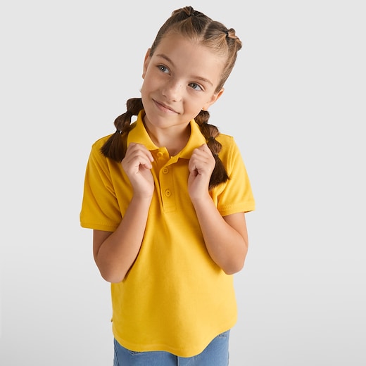 gul Polotrøje Star Kids Polo - yellow