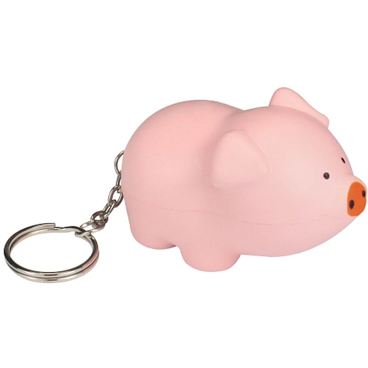 lyserød Stressbold Mr Pig - lyserød