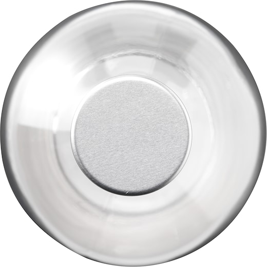 grå Glasflaske Fairfax Screw Cap, 70 cl - sølv
