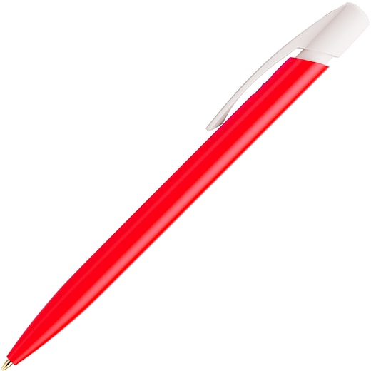 rød Bic Media Clic White - rød