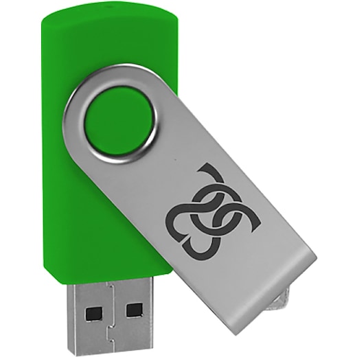 USB-muisti Twist - vihreä