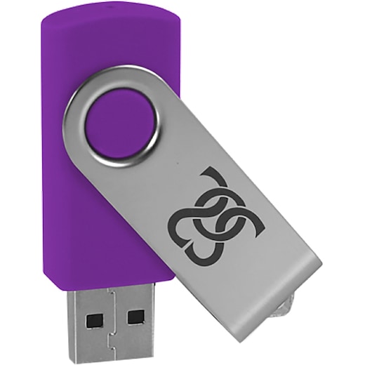 USB-muisti Twist - violetti