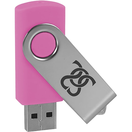 USB-muisti Twist - pinkki