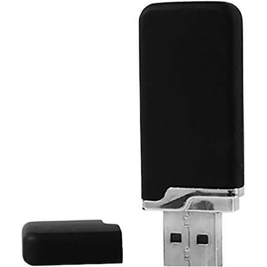 svart USB-minne Nova - black