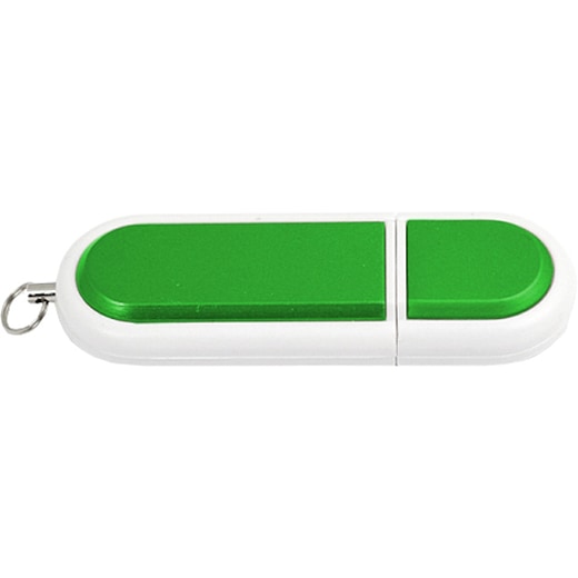 grön USB-minne City - grön