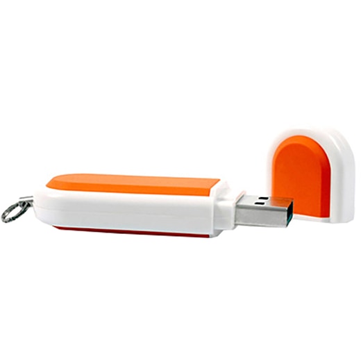 orange USB-Stick City - orange