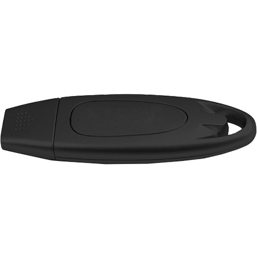 svart USB-minne Breeze - svart