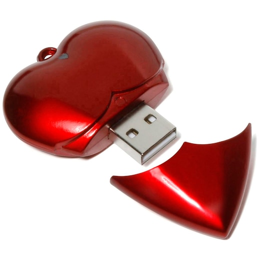 röd USB-minne Donna - röd