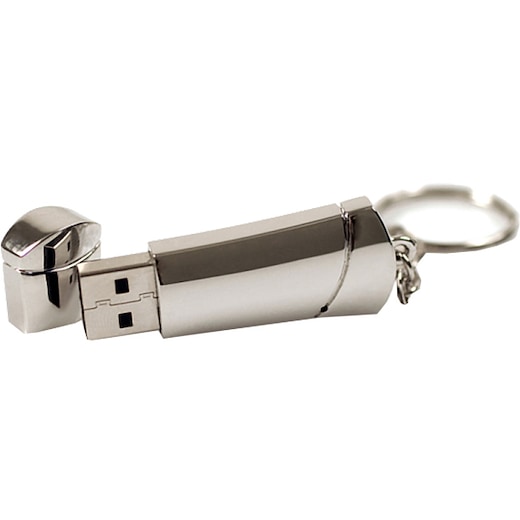 grigio Chiavetta USB Nitro - silver