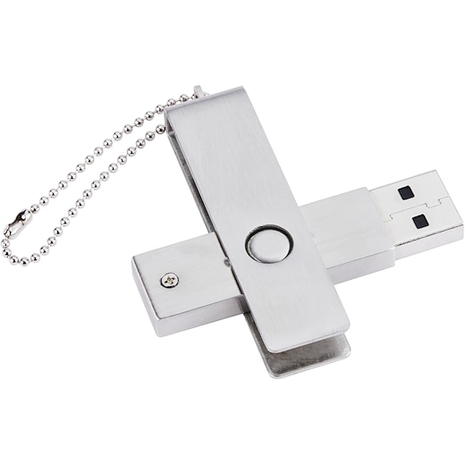 gris Memoria USB Legend - plateado