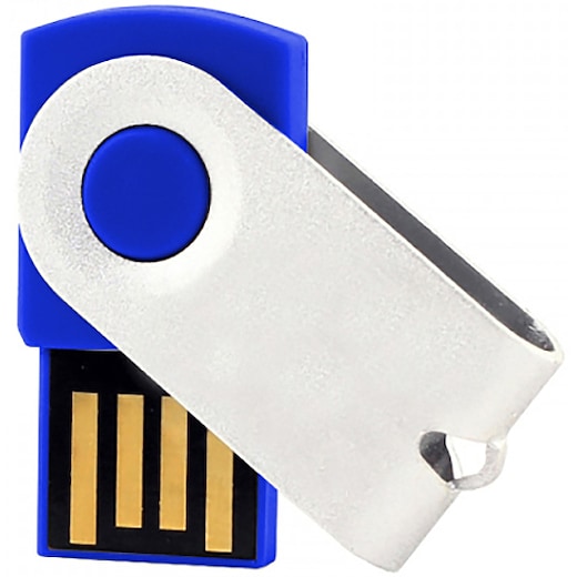 azul Memoria USB Twist Mini - azul