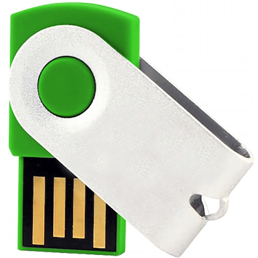 grön USB-minne Twist Mini - grön