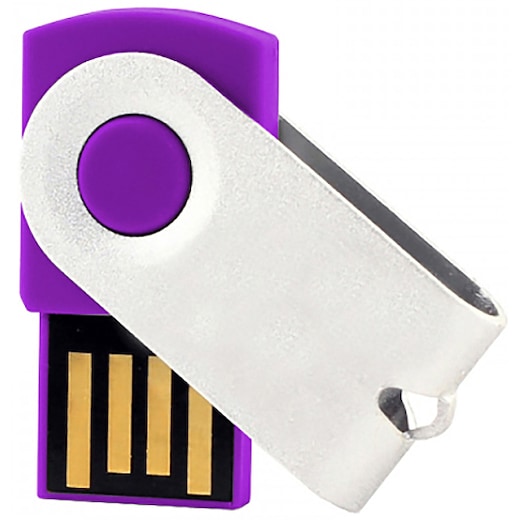 lila USB-minne Twist Mini - lila