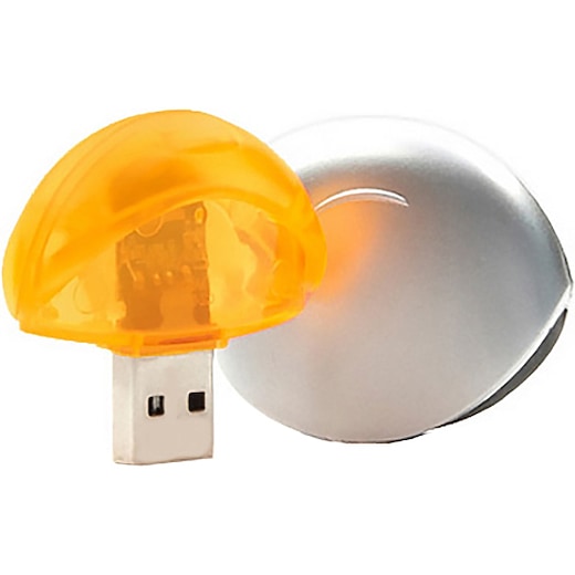 oransje USB-minne Disc - oransje