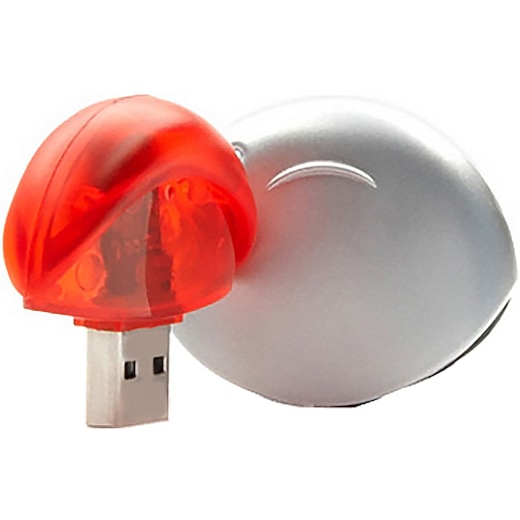 röd USB-minne Disc - red