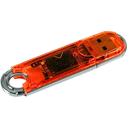orange USB-minne Bravo - orange