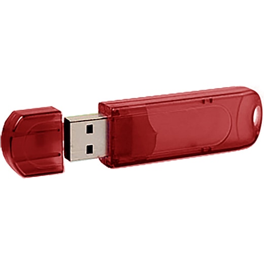 röd USB-minne Echo - red