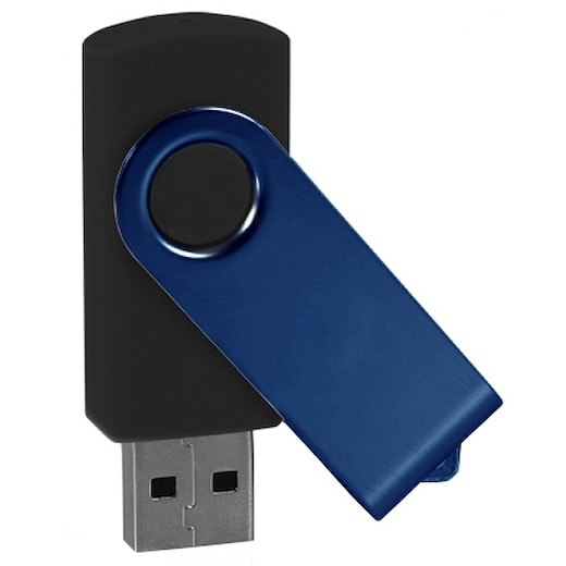 USB-minne Twist Metallic - blå