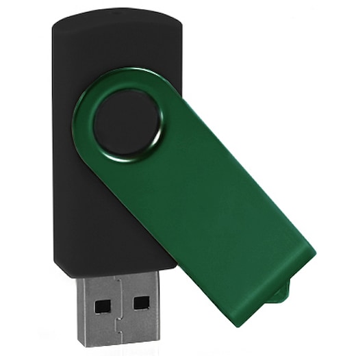 USB-muisti Twist Metallic - vihreä