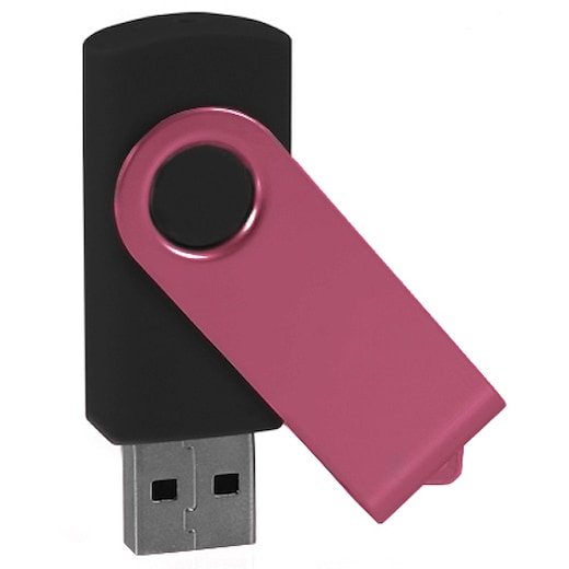 USB-minne Twist Metallic - rosa