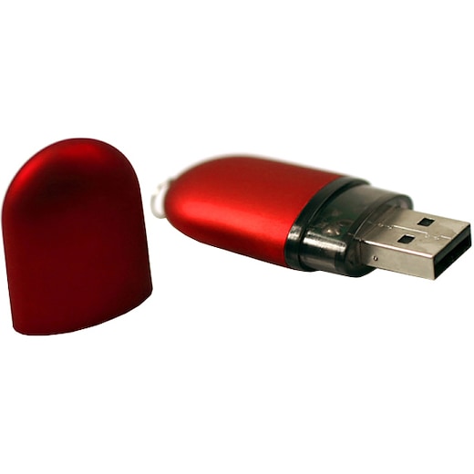 röd USB-minne Beta - röd