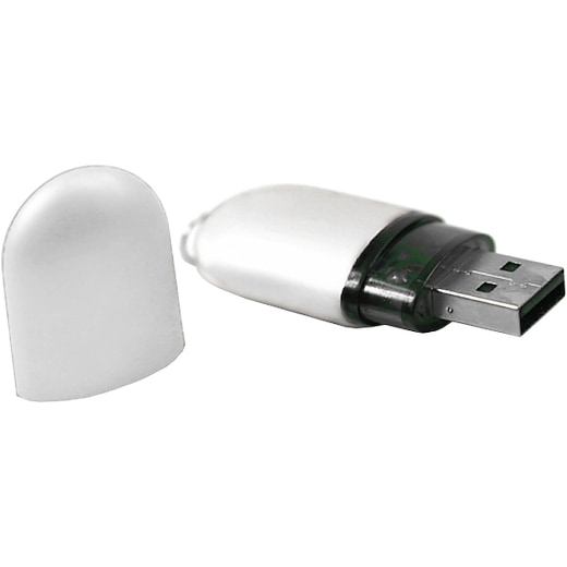 vit USB-minne Beta - vit