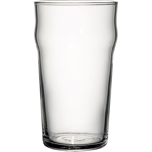 bianco Bicchiere da birra Nonic - incolore