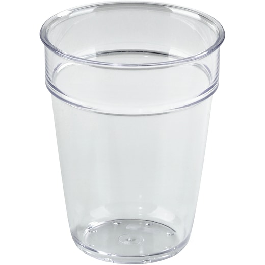 hvit Plastglass Alround - fargeløs
