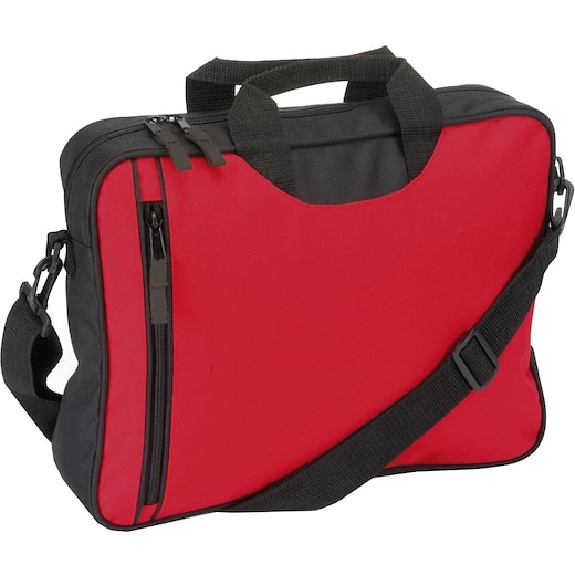 rot Tasche mit Schulterriemen Expo - red