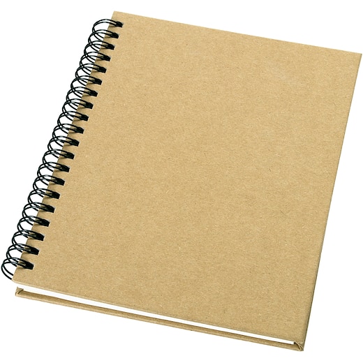 marrón Cuaderno de espiral Fiona Eco - natural