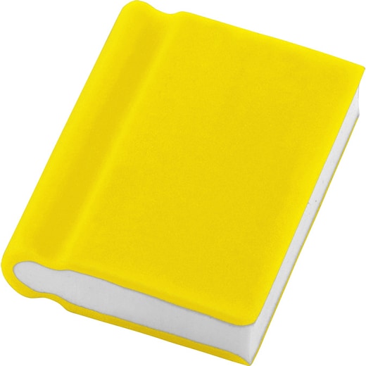 Pyyhekumi Book - keltainen