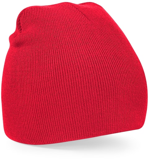 röd Beechfield Snow - classic red