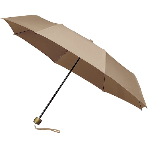 ruskea Sateenvarjo Paris - beige