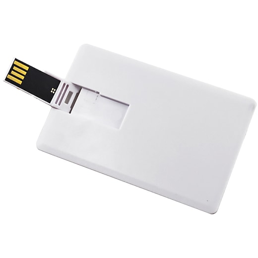 vit USB-minne Kreditkort G2 - white