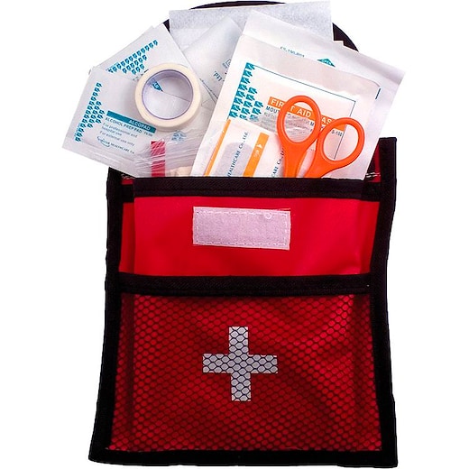 rojo Kit de primeros auxilios Travel - rojo