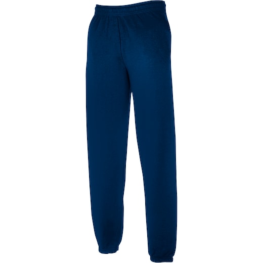 azul Fruit of the Loom Classic Elasticated Cuff Jog Pants - azul marino