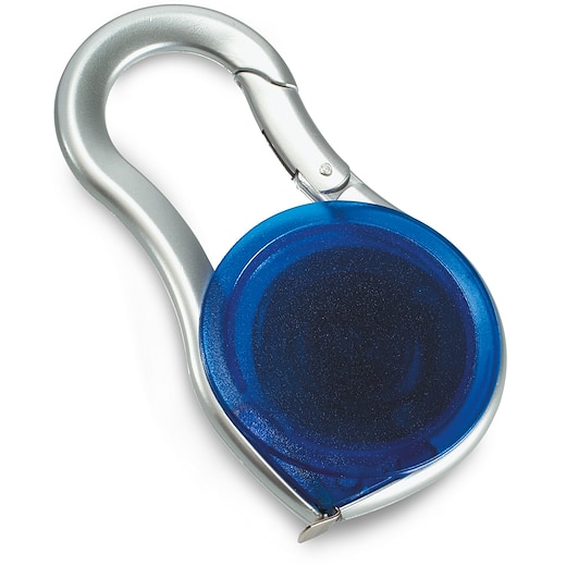 bleu Mètre ruban Carbiner, 1,8 m - bleu