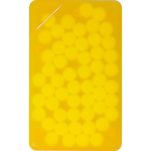 Freshcard Classic - läpinäkyvä keltainen