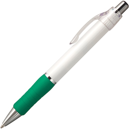 Reklamepenn Max Chrome - white/ green