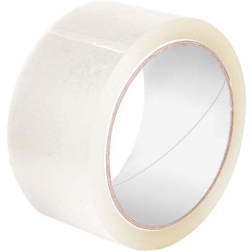 valkoinen Pakkausteippi Sandwich 48 mm - kirkas