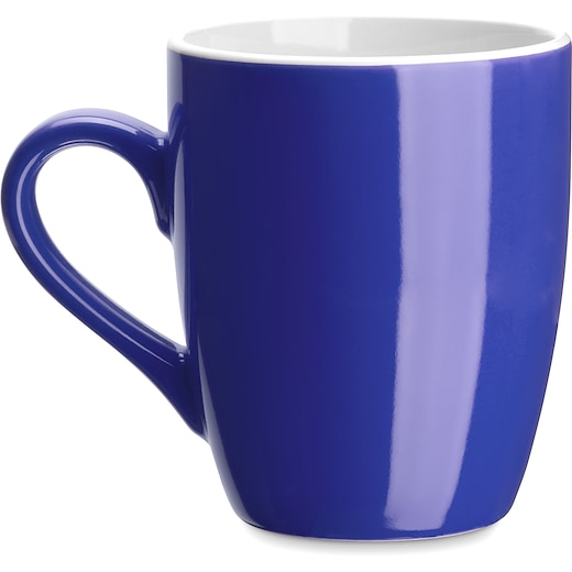 blå Stentøjskrus Extra - blue/ white